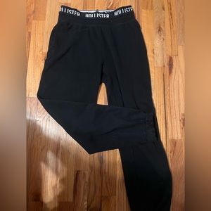Hollister Ultra High-rise Logo Waist Fleece Dad Joggers, Size Small